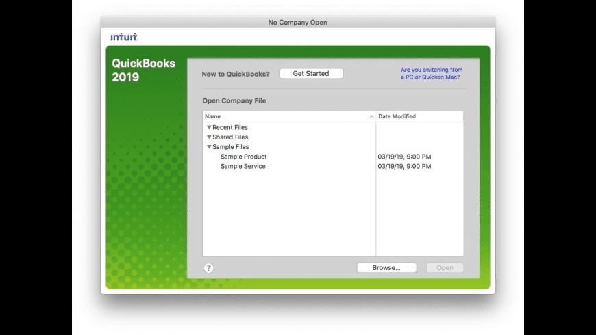quickbooks for mac import previous version files